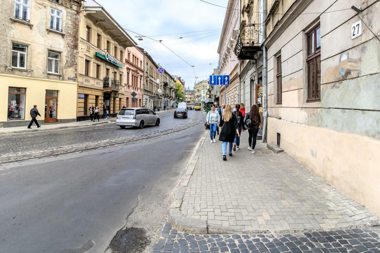 Comfortable Apartment On Franko Lviv Bagian luar foto